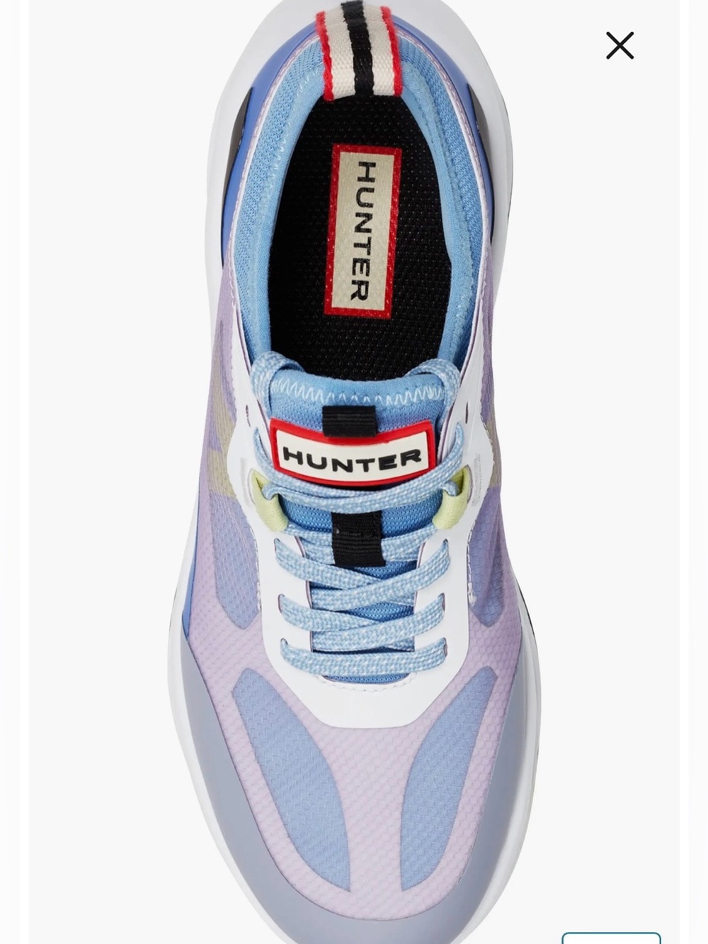HUNTER Women's Ginny Casual Lace-up Sneakers-NWT-size 9.5